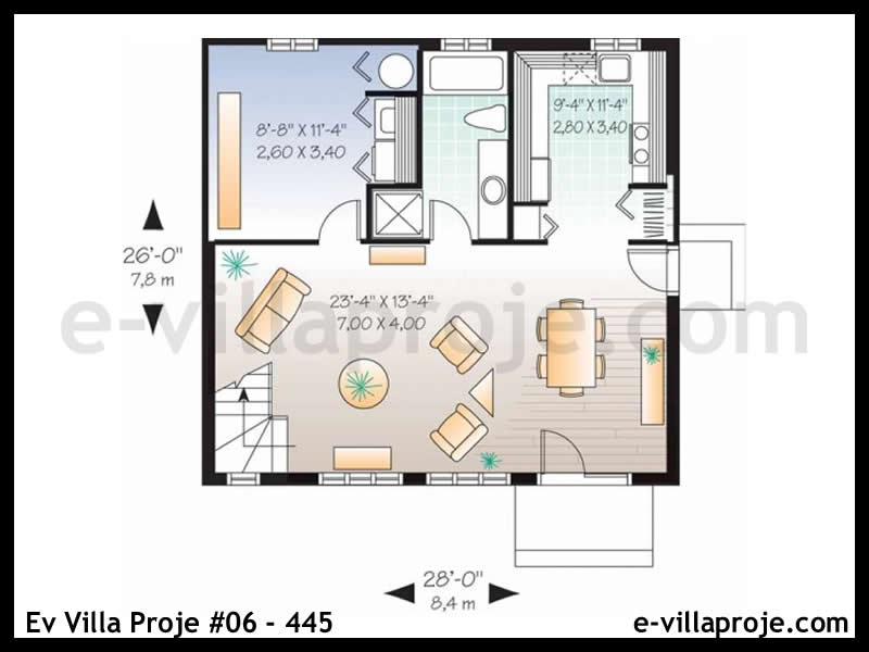 CVL-06-445 Kat Planı ve Görsel 2