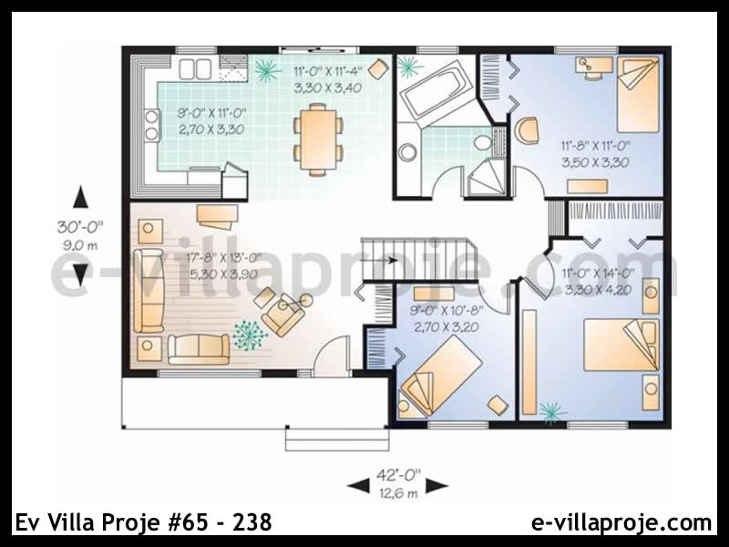 CVL-65-238 Kat Planı ve Görsel 2