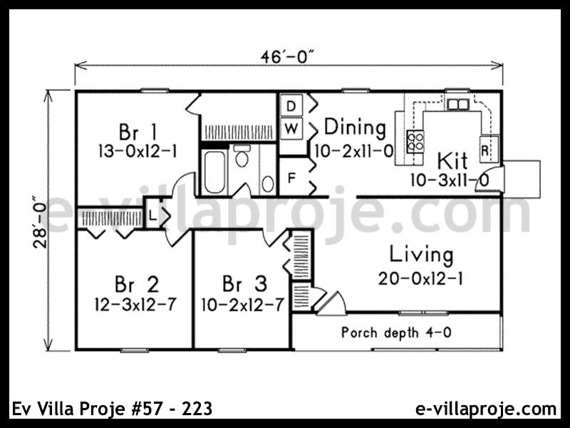 CVL-57-223 Kat Planı ve Görsel 2