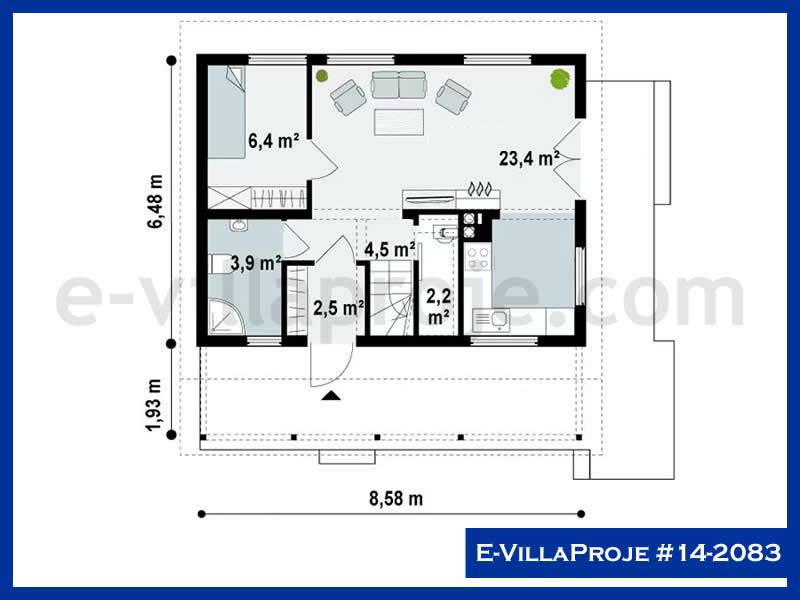 CVL-14-2083 Kat Planı ve Görsel 2