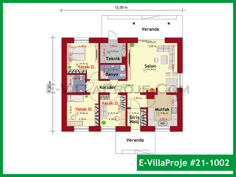 CVL-21-1002 Kat Planı ve Görsel 2