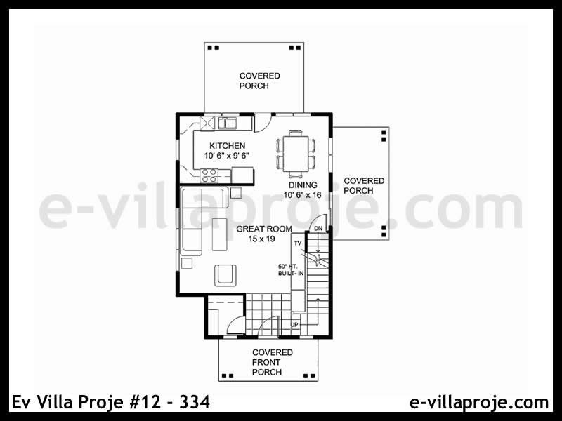CVL-12-334 Kat Planı ve Görsel 2