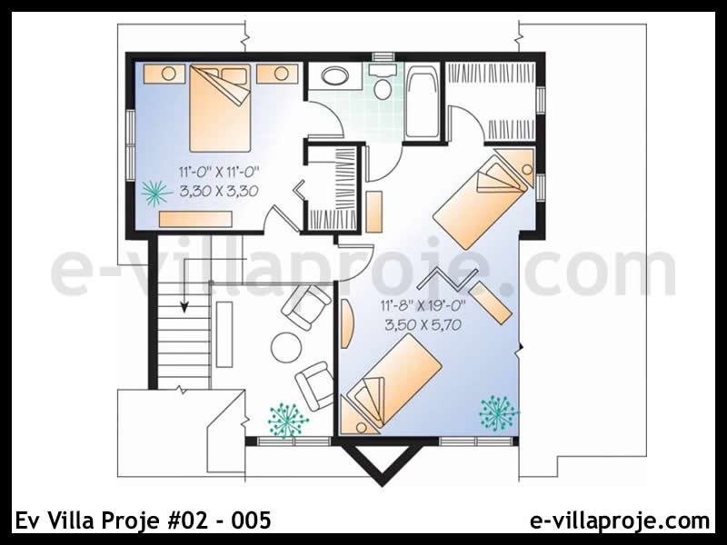 CVL-02-005 Kat Planı ve Görsel 3