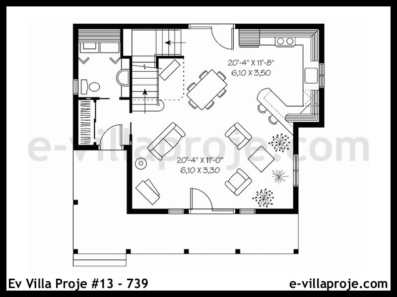 CVL-13-739 Kat Planı ve Görsel 2