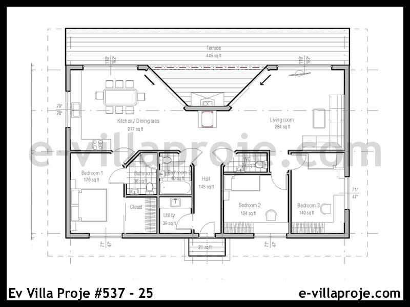 CVL-537-25 Kat Planı ve Görsel 2