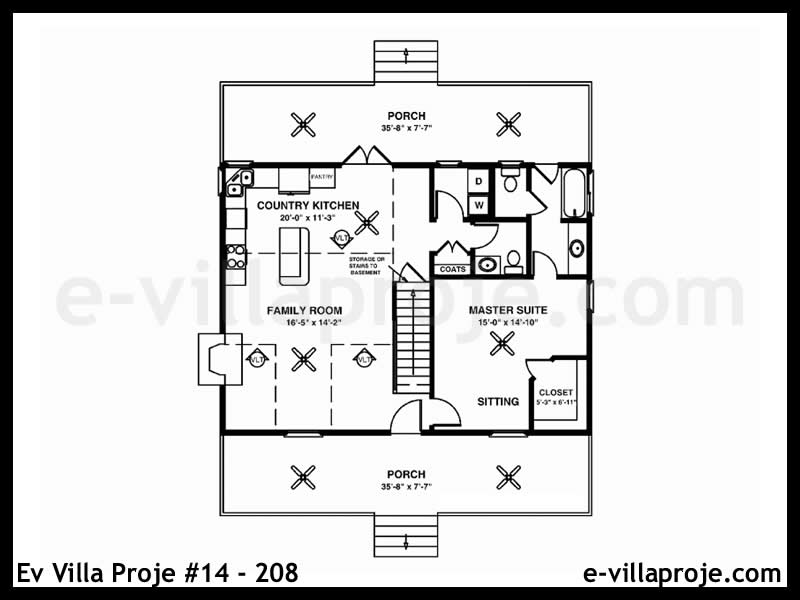 CVL-14-208 Kat Planı ve Görsel 2