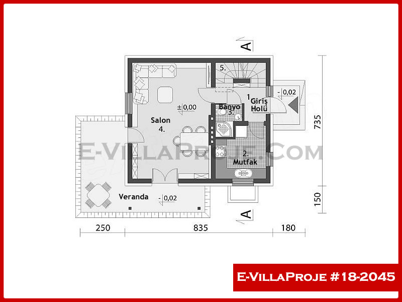 CVL-18-2045 Kat Planı ve Görsel 2