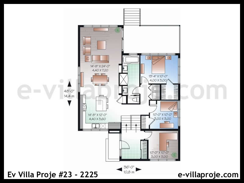 CVL-23-2225 Kat Planı ve Görsel 2