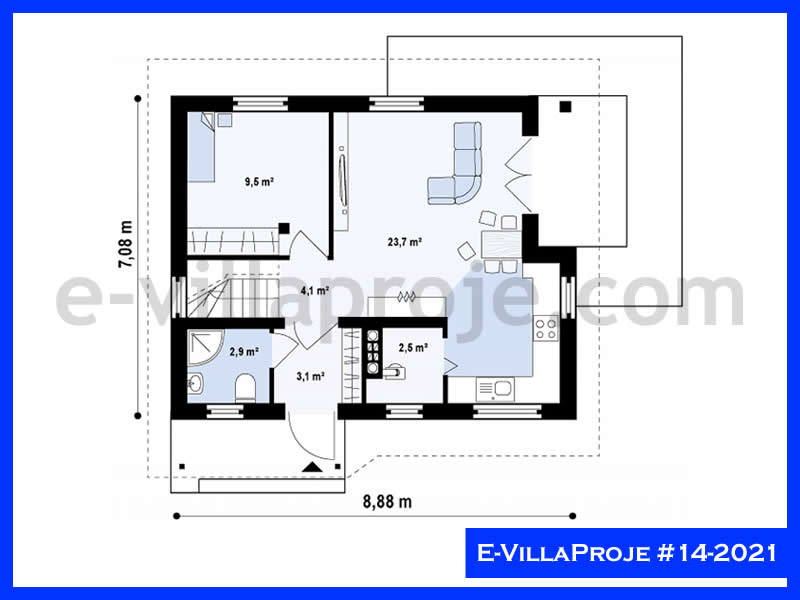 CVL-14-2021 Kat Planı ve Görsel 2
