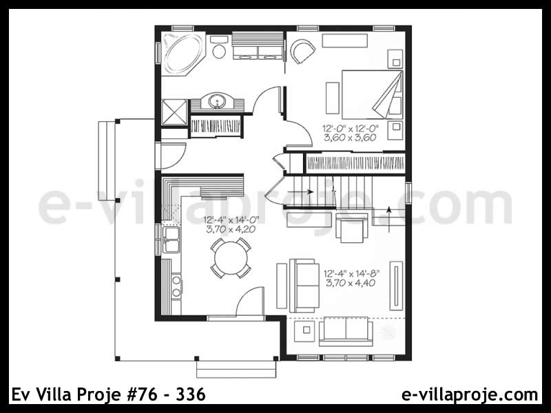 CVL-76-336 Kat Planı ve Görsel 2