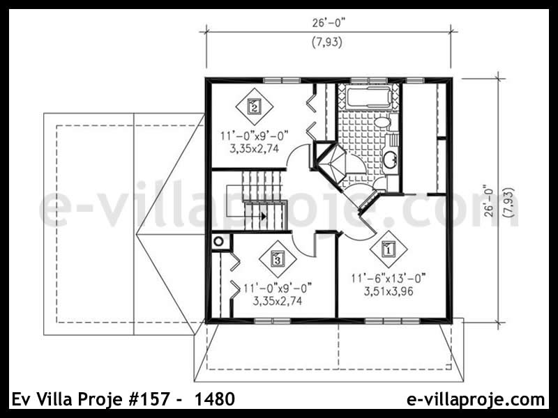 CVL-157-1480 Kat Planı ve Görsel 3