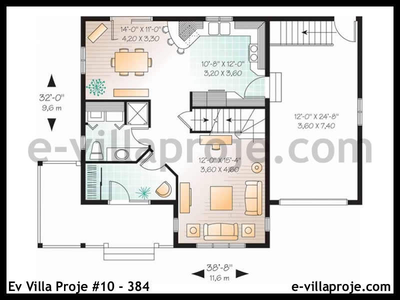 CVL-10-384 Kat Planı ve Görsel 2