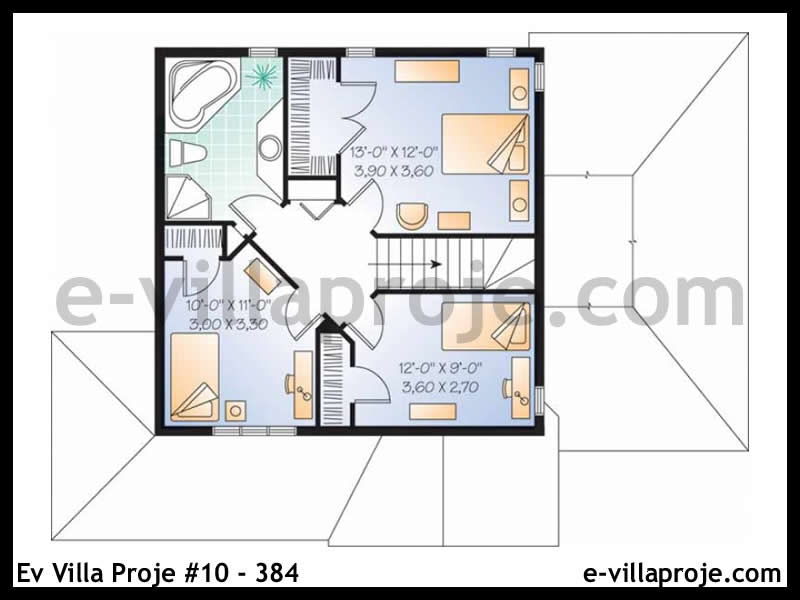 CVL-10-384 Kat Planı ve Görsel 3