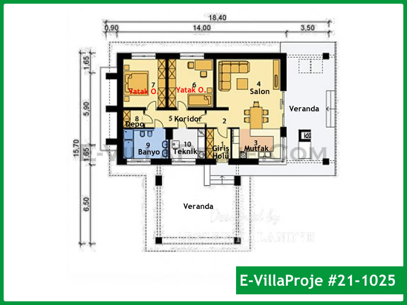 CVL-21-1025 Kat Planı ve Görsel 2