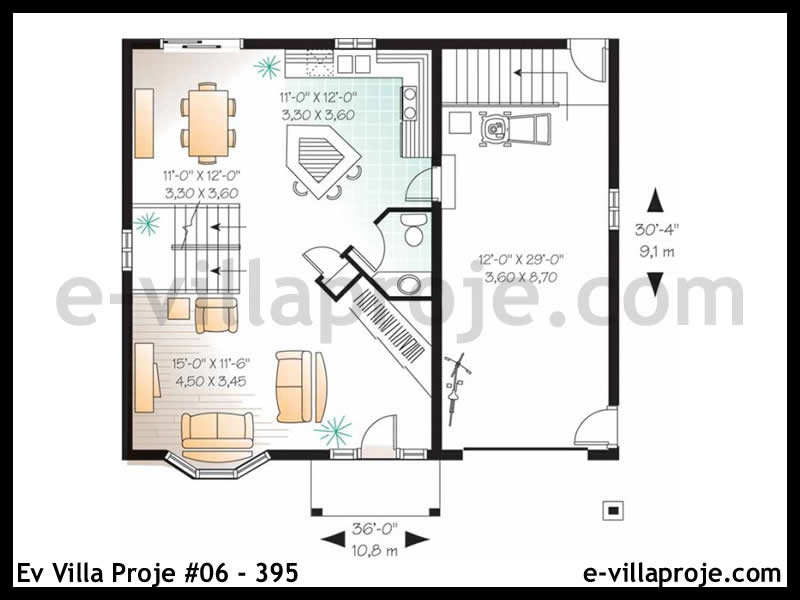 CVL-06-395 Kat Planı ve Görsel 2