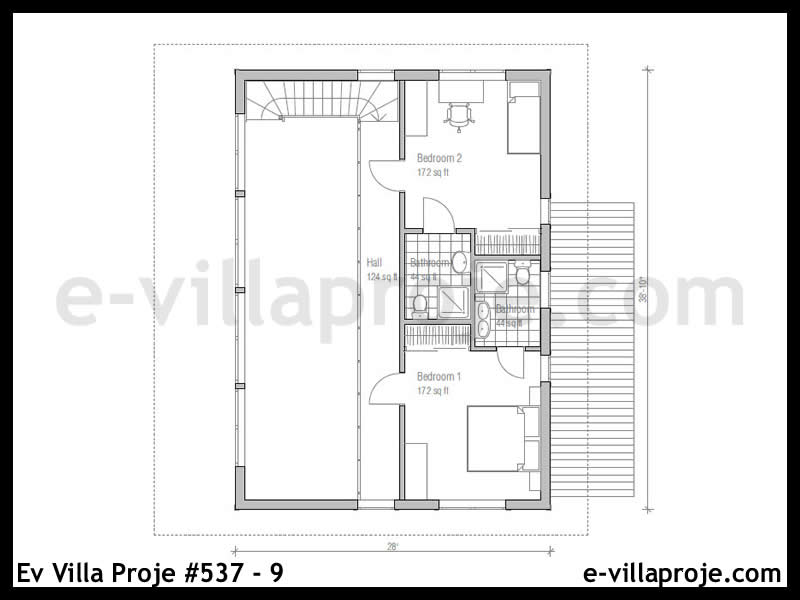 CVL-537-9 Kat Planı ve Görsel 3