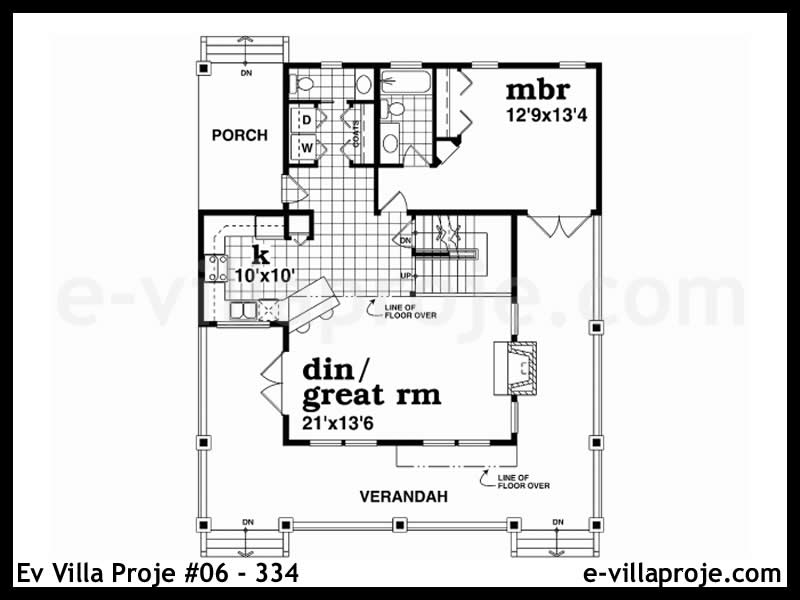 CVL-06-334 Kat Planı ve Görsel 2