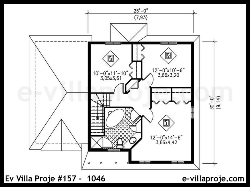CVL-157-1046 Kat Planı ve Görsel 3