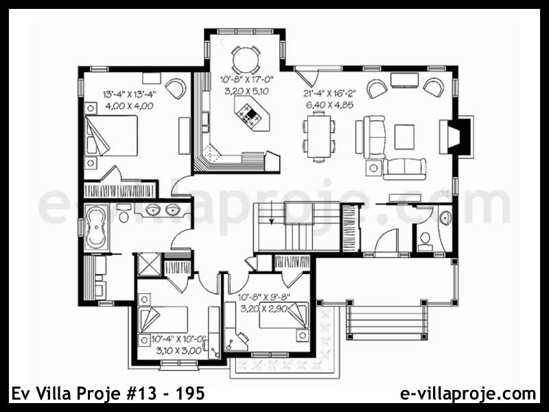 CVL-13-195 Kat Planı ve Görsel 2