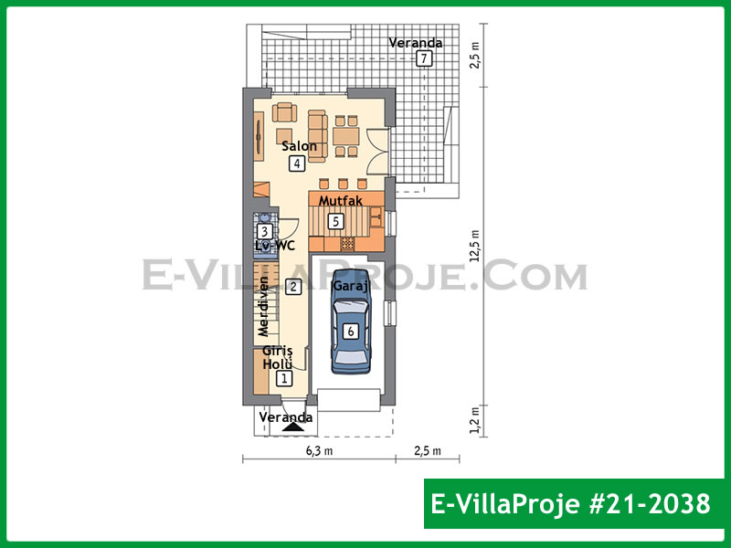 CVL-21-2038 Kat Planı ve Görsel 2