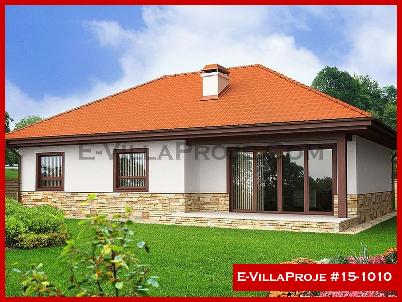 CVL-15-1010 • 137 m² 3+1 Tek Katlı Çelik Villa - Mimari Kat Planı ve Dış Cephe