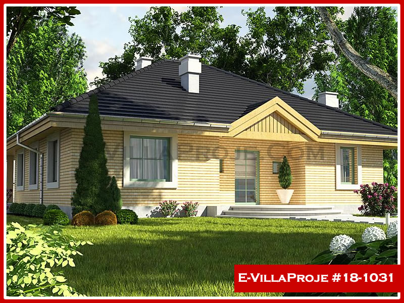 CVL-18-1031 • 139 m² 3+1 Tek Katlı Çelik Villa - Mimari Kat Planı ve Dış Cephe