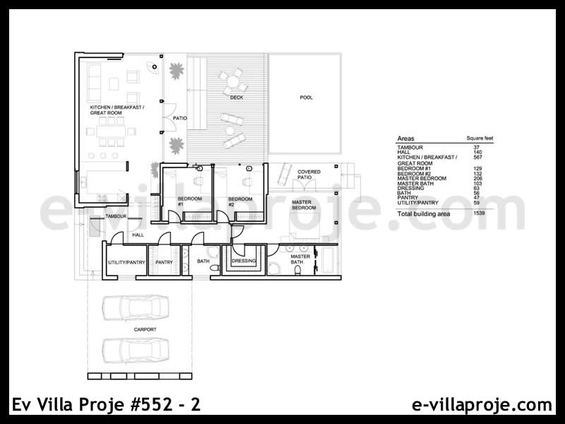 CVL-552-2 Kat Planı ve Görsel 2