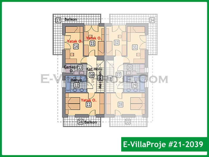 CVL-21-2039 Kat Planı ve Görsel 3