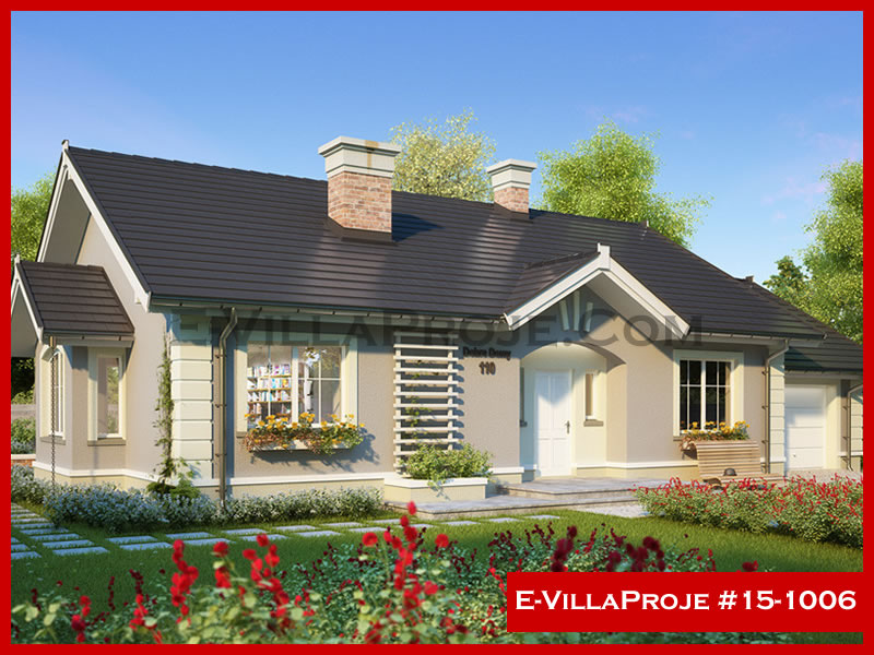 CVL-15-1006 • 144 m² 4+1 Tek Katlı Çelik Villa - Mimari Kat Planı ve Dış Cephe
