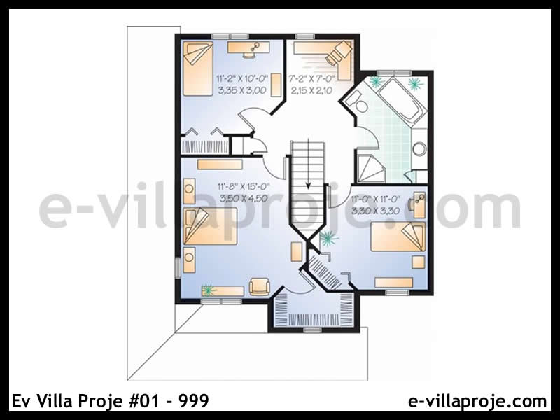 CVL-01-999 Kat Planı ve Görsel 3