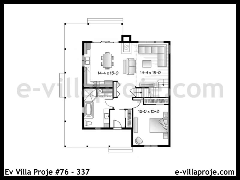 CVL-76-337 Kat Planı ve Görsel 2