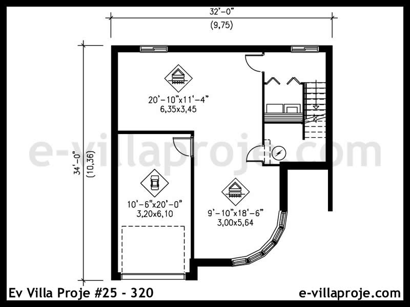 CVL-25-320 Kat Planı ve Görsel 3