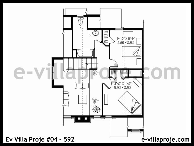 CVL-04-592 Kat Planı ve Görsel 3