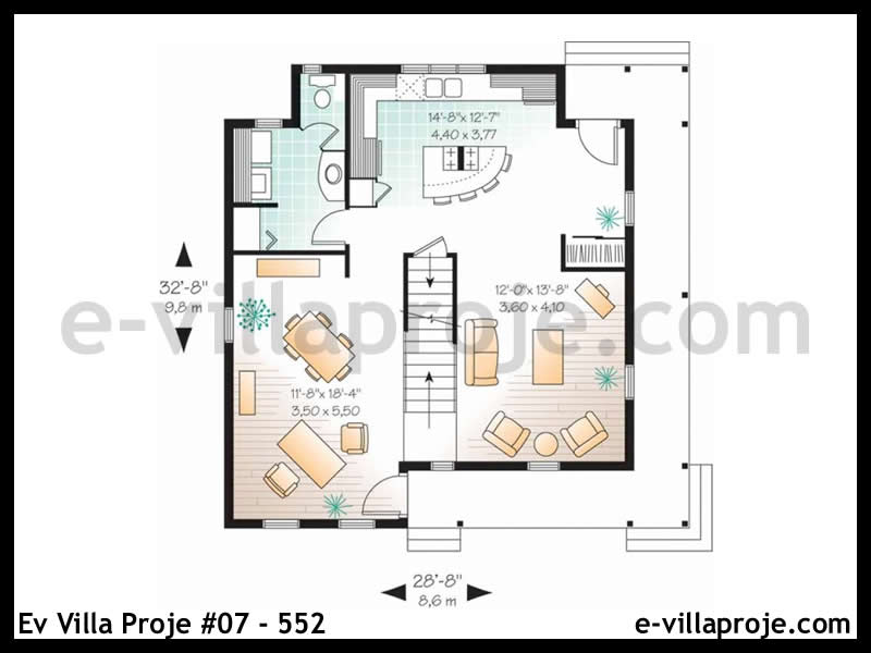 CVL-07-552 Kat Planı ve Görsel 2