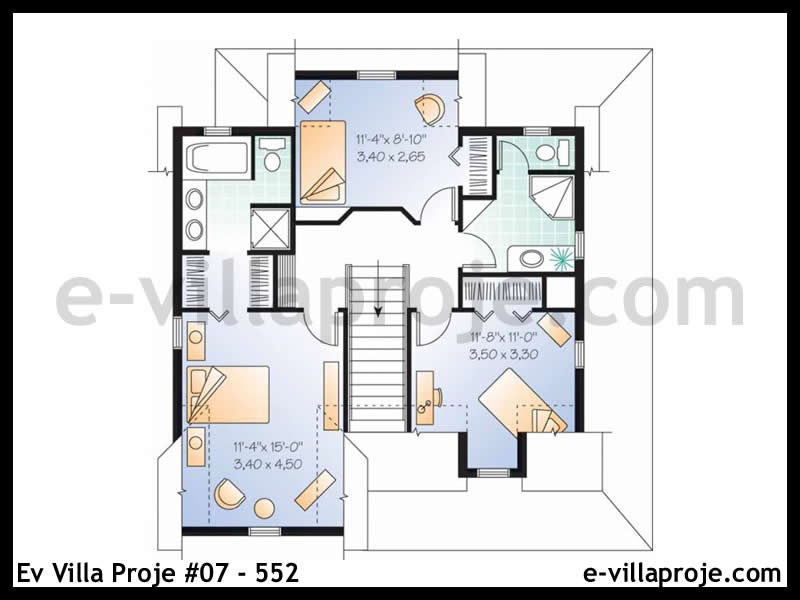 CVL-07-552 Kat Planı ve Görsel 3