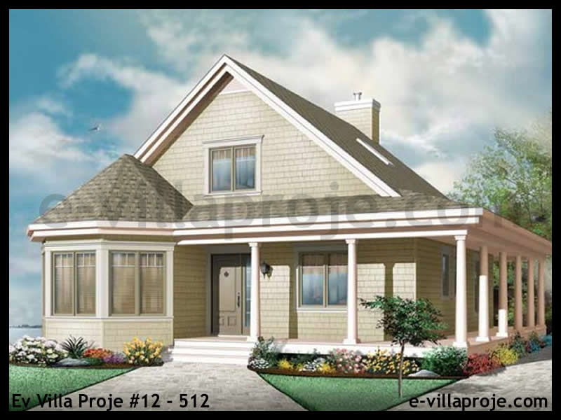 CVL-12-512 • 147 m² 4+1 Dubleks Çelik Villa - Mimari Kat Planı ve Dış Cephe