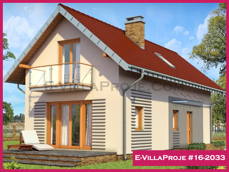 CVL-16-2033 • 148 m² 4+1 Dubleks Çelik Villa - Mimari Kat Planı ve Dış Cephe