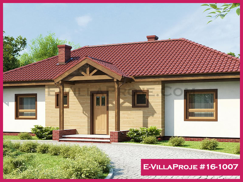 CVL-16-1007 • 148 m² 4+1 Tek Katlı Çelik Villa - Mimari Kat Planı ve Dış Cephe