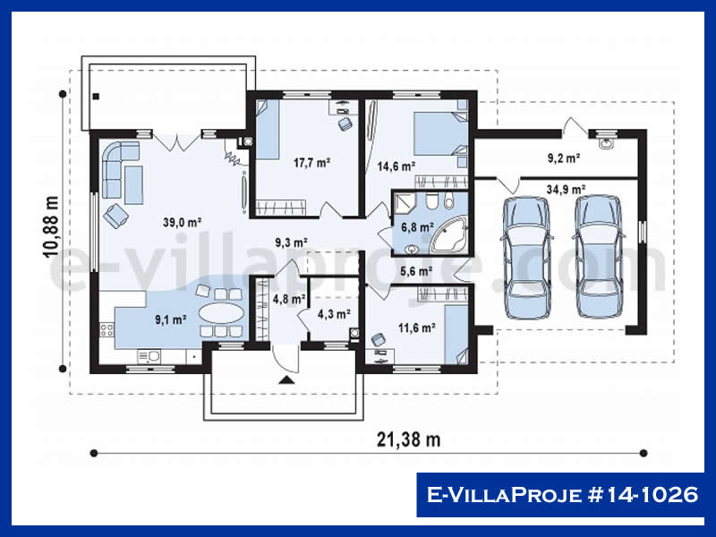 CVL-14-1026 Kat Planı ve Görsel 2