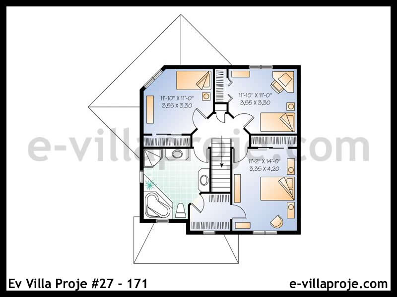 CVL-27-171 Kat Planı ve Görsel 3