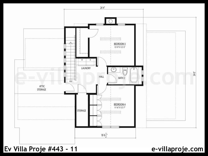 CVL-443-11 Kat Planı ve Görsel 3