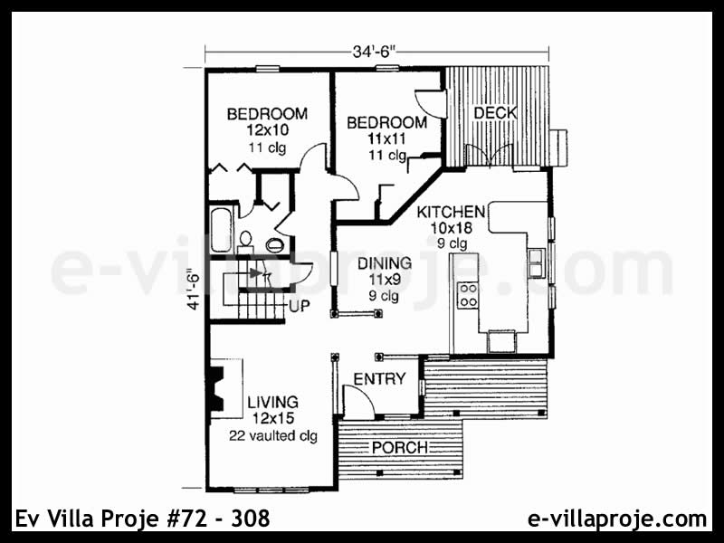 CVL-72-308 Kat Planı ve Görsel 2