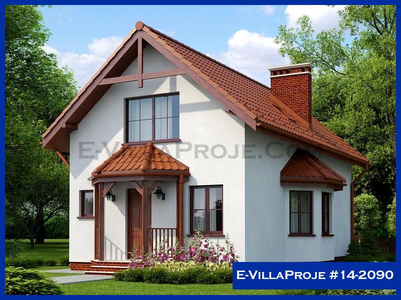 CVL-14-2090 • 152 m² 4+1 Dubleks Çelik Villa - Mimari Kat Planı ve Dış Cephe