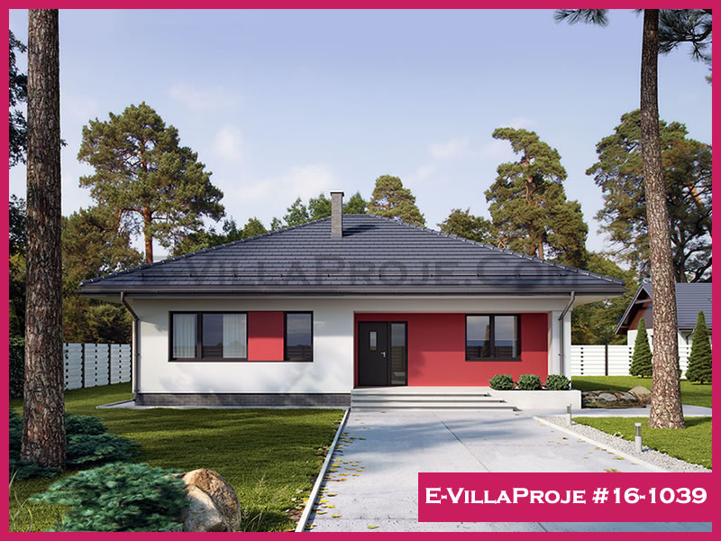 CVL-16-1039 • 152 m² 4+1 Tek Katlı Çelik Villa - Mimari Kat Planı ve Dış Cephe