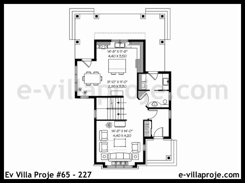 CVL-65-227 Kat Planı ve Görsel 2