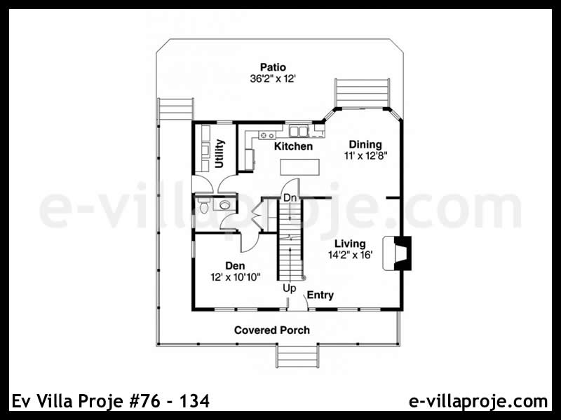 CVL-76-134 Kat Planı ve Görsel 2