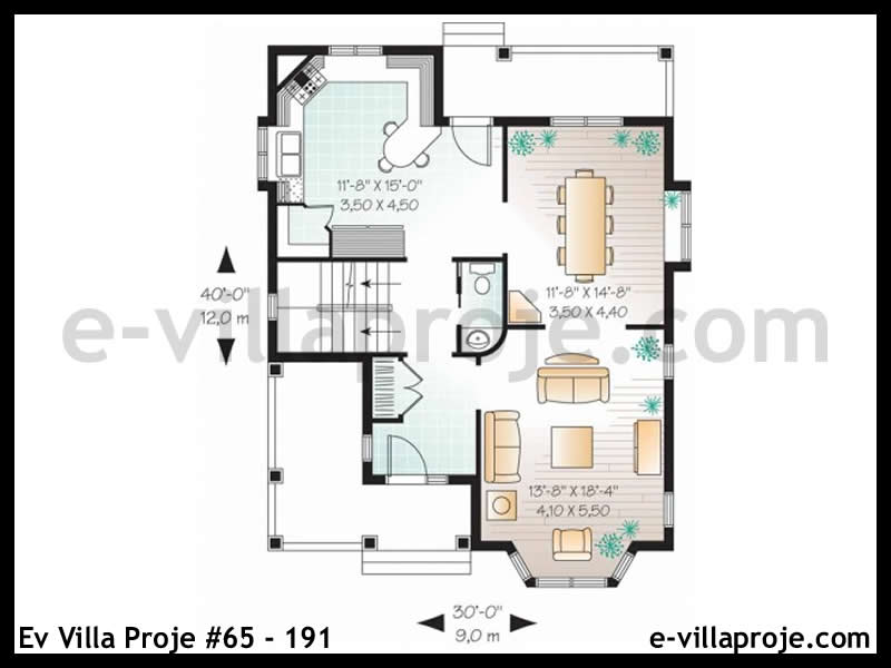 CVL-65-191 Kat Planı ve Görsel 2
