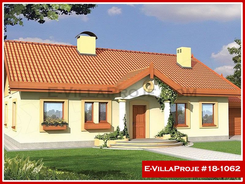 CVL-18-1062 • 157 m² 4+1 Tek Katlı Çelik Villa - Mimari Kat Planı ve Dış Cephe