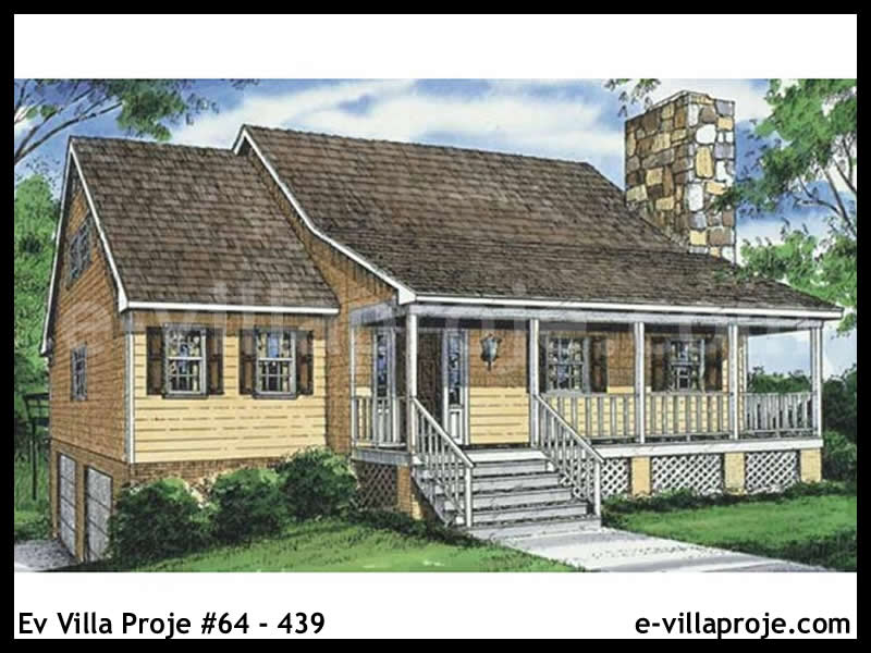 CVL-64-439 • 159 m² 4+1 Dubleks Çelik Villa - Mimari Kat Planı ve Dış Cephe