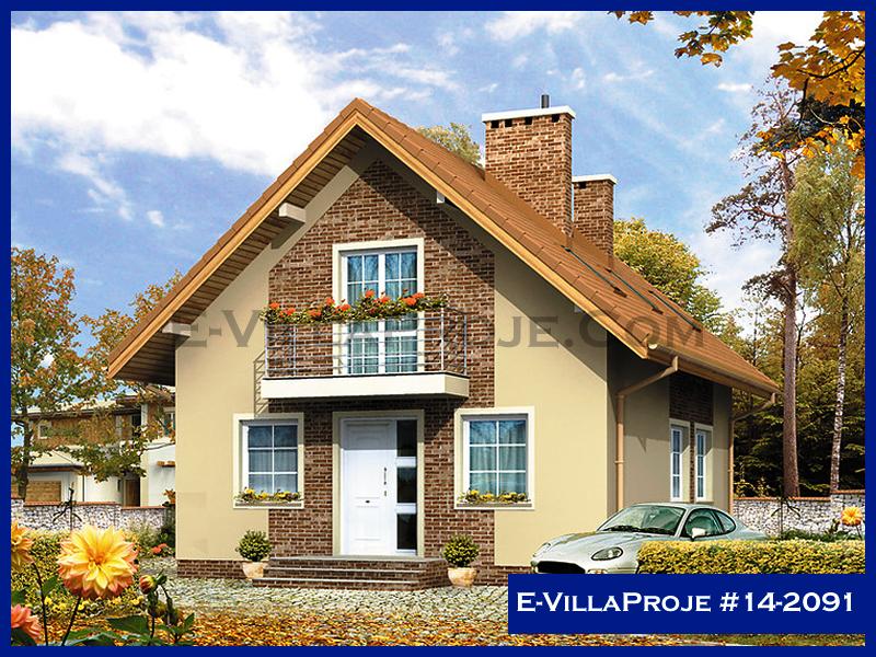 CVL-14-2091 • 160 m² 4+1 Dubleks Çelik Villa - Mimari Kat Planı ve Dış Cephe